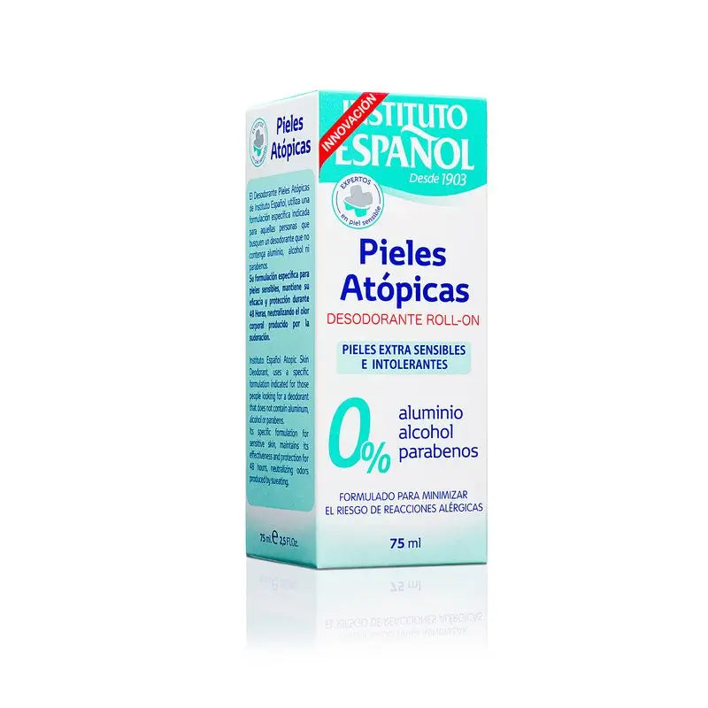 Instituto Español Desodorante Pieles Atopicas Roll On , 75 ml