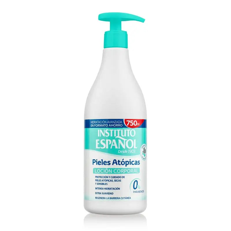 Instituto Español Dosificador Locion Pieles Atopicas , 750 ml