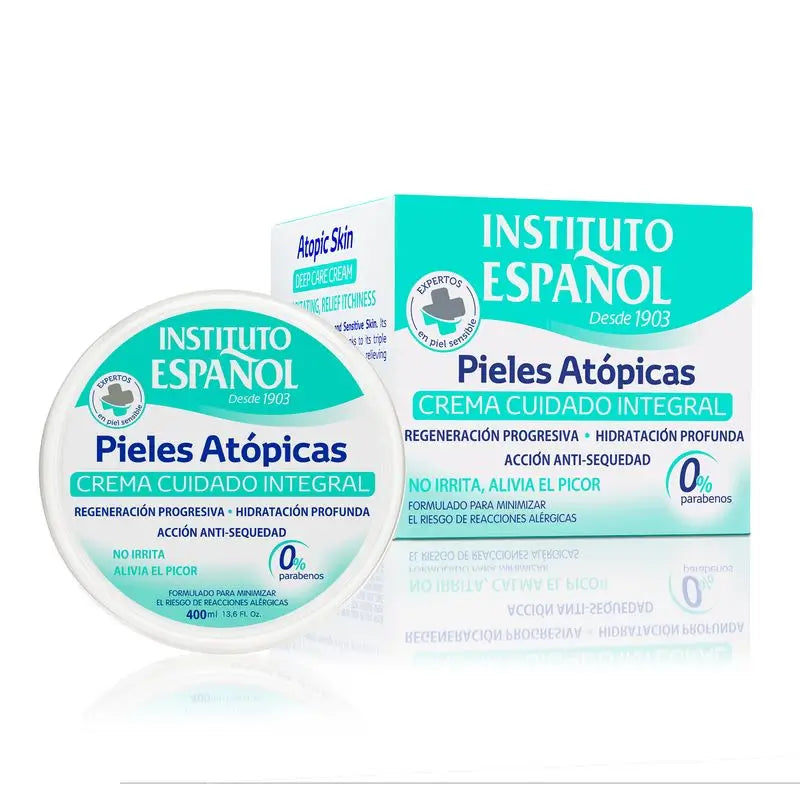 Instituto Español Tarro Crema Pieles Atopicas , 400 ml