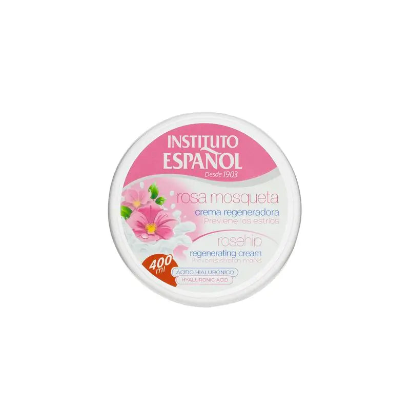 Instituto Español Tarro Crema Rosa Mosqueta , 400 ml