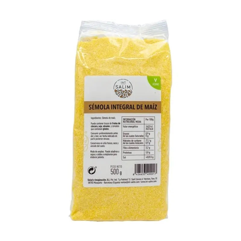 Int Salim Semola De Maiz Integral (Polenta) 500Gr.