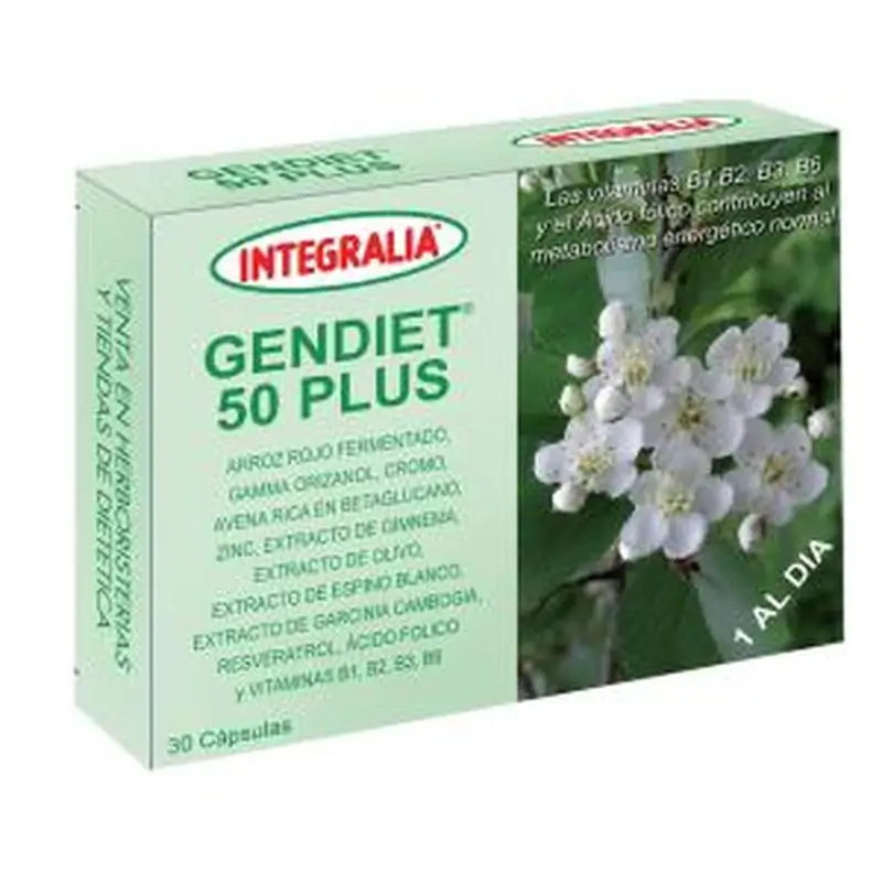 Integralia Gendiet 50 Plus 30 Cápsulas 