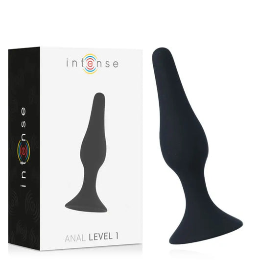 Intense Anal Toys  Anal Level 1 10.5Cm Negro 