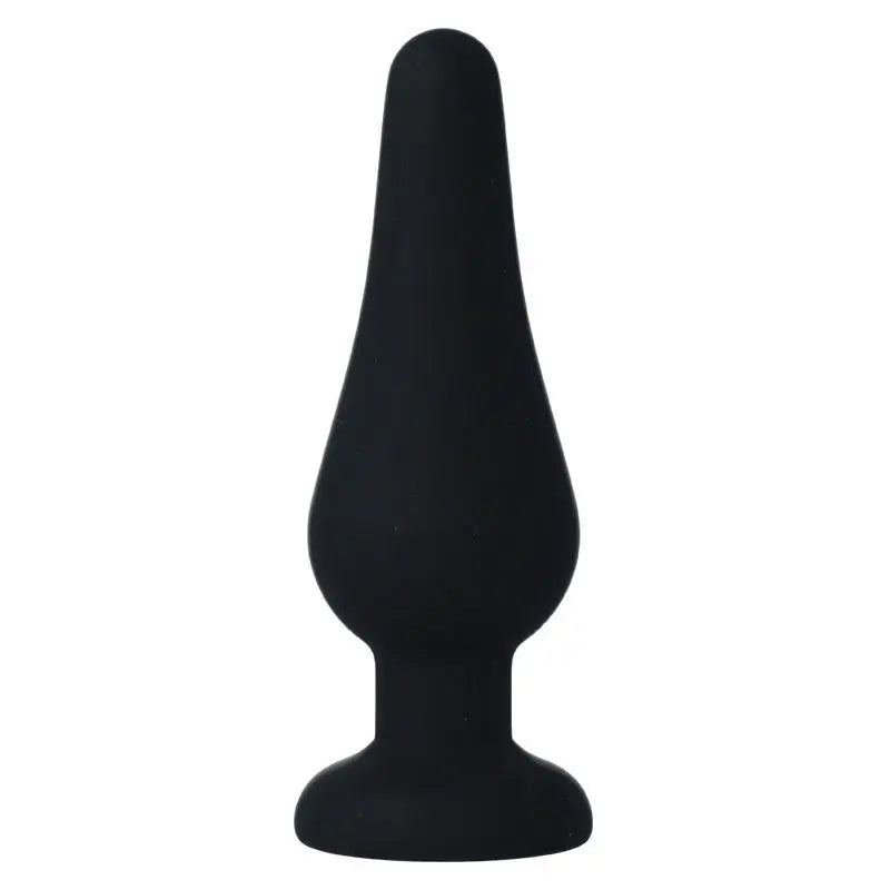 Intense Anal Toys  Anal Plug Pipo M Silicone Negro 11 Cm 