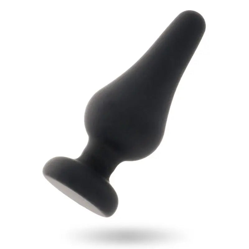 Intense Anal Toys  Anal Plug Pipo M Silicone Negro 11 Cm 