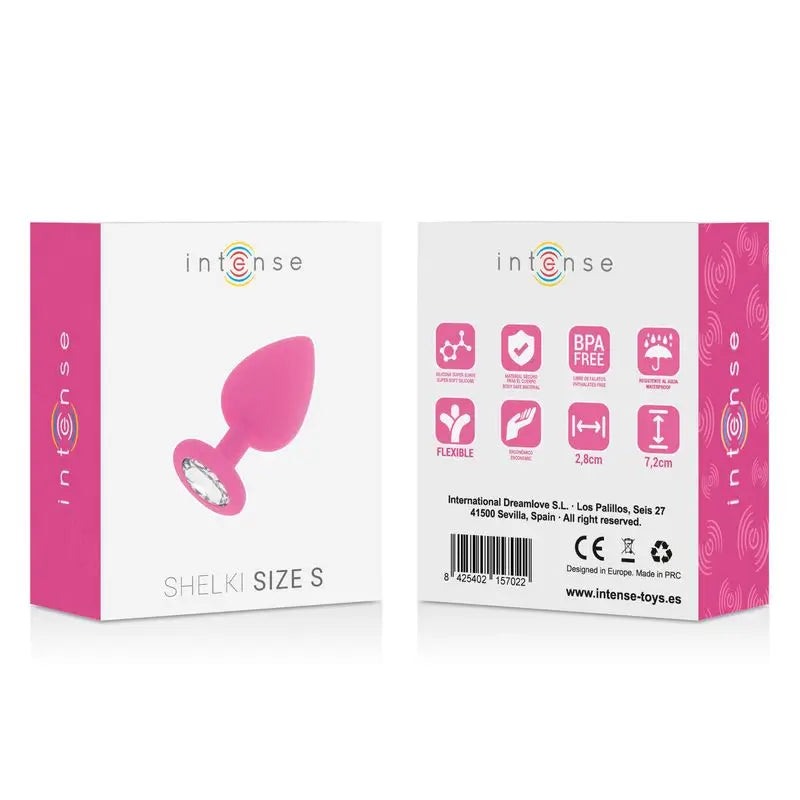 Intense Anal Toys  Shelki S Plug Anal Fuchsia 