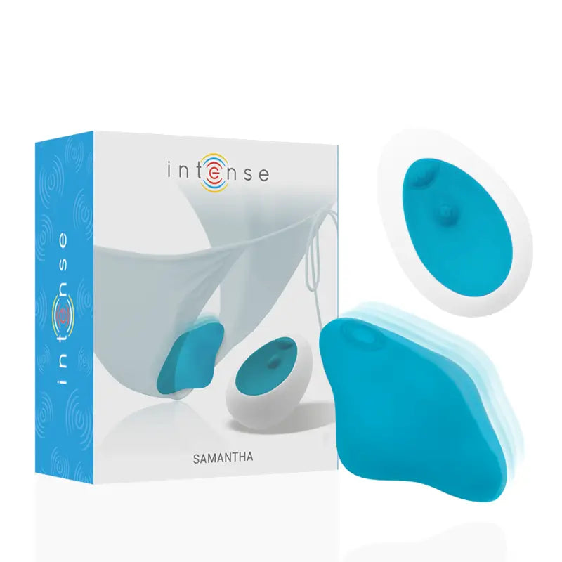 Intense Couples Toys  Samantha Pantie Control Remoto Azul