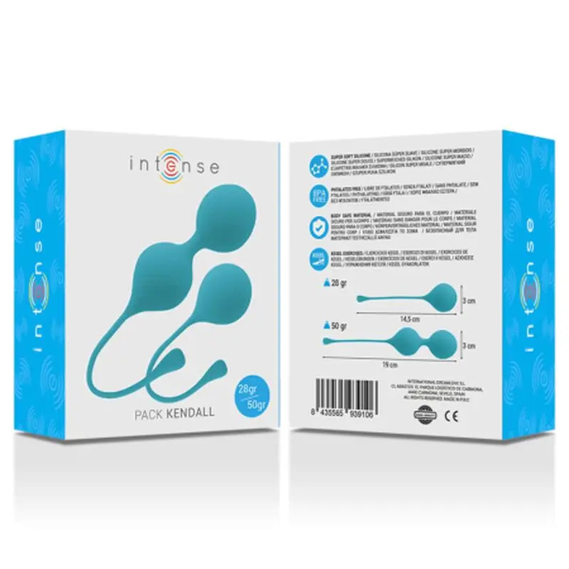 Intense Health & Fun  Bolas Kegel Pack Kendall Azul