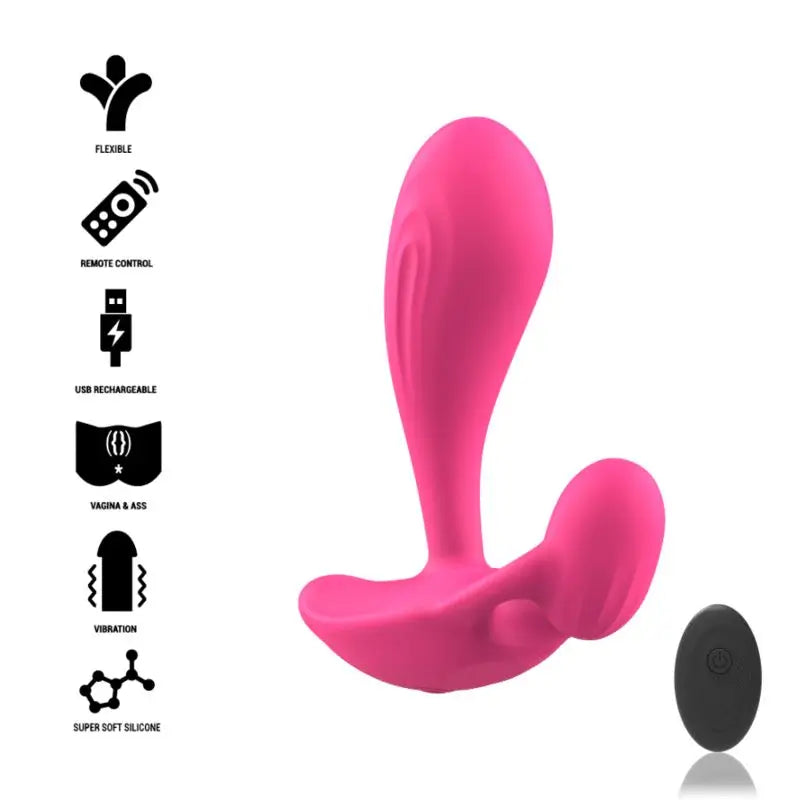 Intense Toys Shelly Plug Anal Control Remoto Rosa 