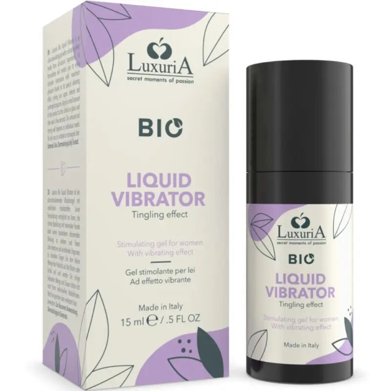 Intimateline Luxuria Bio Gel Estimulante Para Ella Efecto Vibrador 15 Ml 