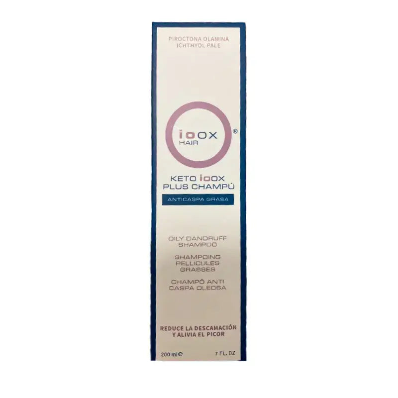 Ioox Keto Plus Champú Anticaspa Grasa 200 ml