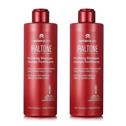 Iraltone Champu Fortificante, Pack 2 x 400 ml