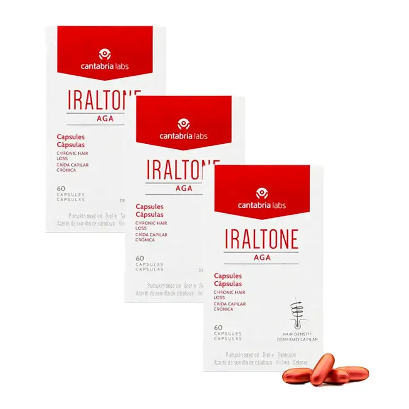 Iraltone Pack  Aga, 3 X 60 Cápsulas