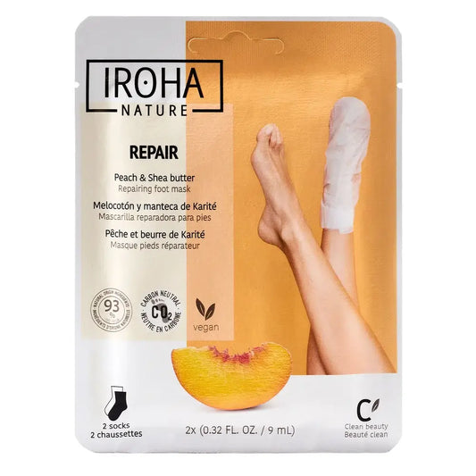 Iroha Nature Corporal Calcetines Mascarilla Reparadores, 20 Ml