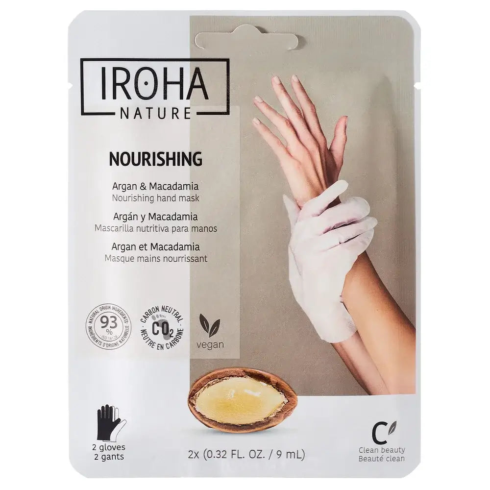 Iroha Nature Corporal Guantes Mascarilla Nutritivos, 20 Ml