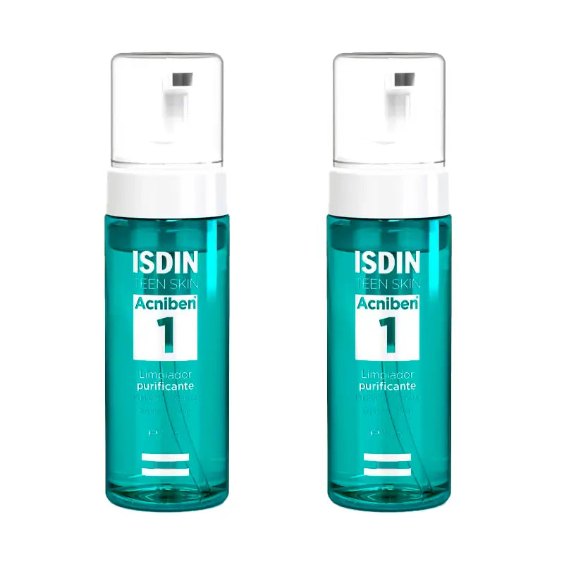 Isdin Acniben Limpiador Duplo, 2 x 150 Ml