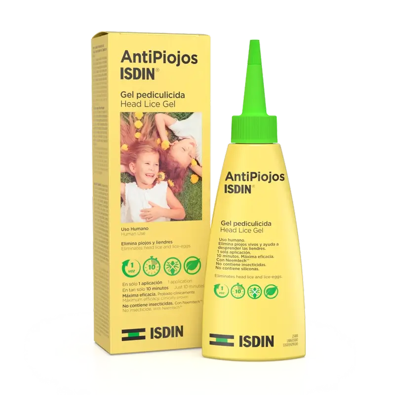 Isdin Antipiojos Gel 100 Ml