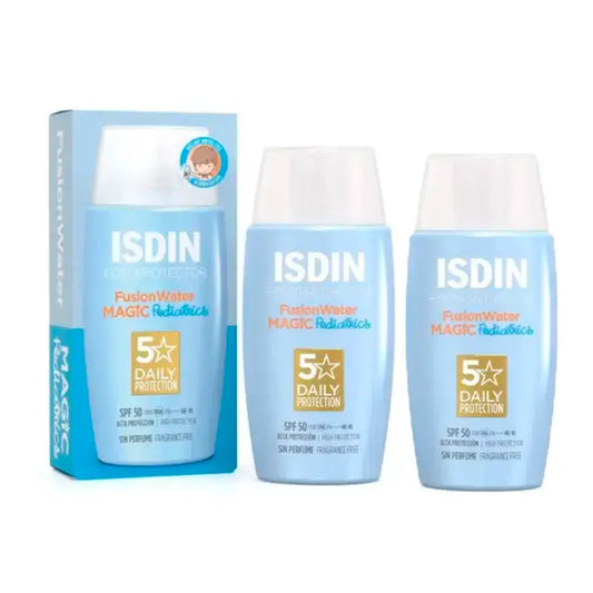 Isdin Fotoprotector Fusion Water Pediatrics SPF 50, Pack 2 x 50 ml