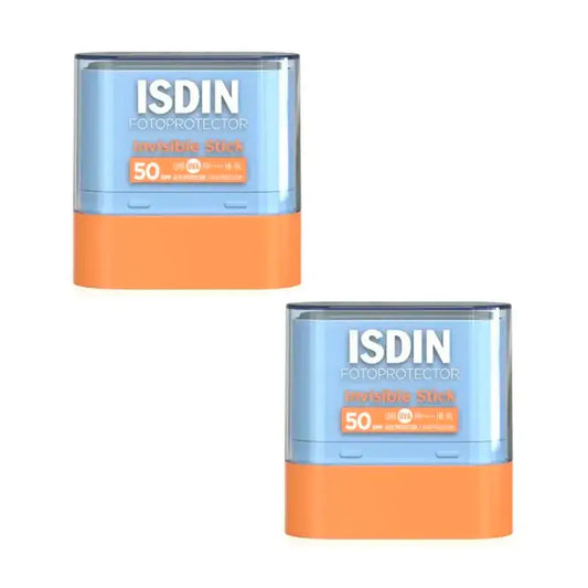 Isdin Fotoprotector Invisible Stick SPF 50+ Pack 2 x 10 Gr