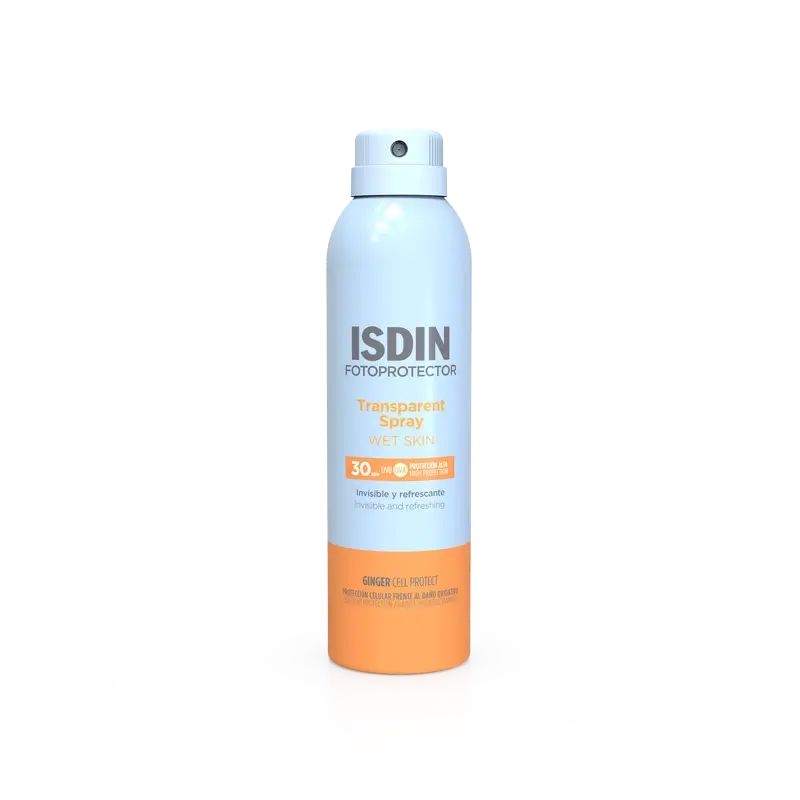 Isdin Transparent Spray Wet Skin Spf 30 250 Ml