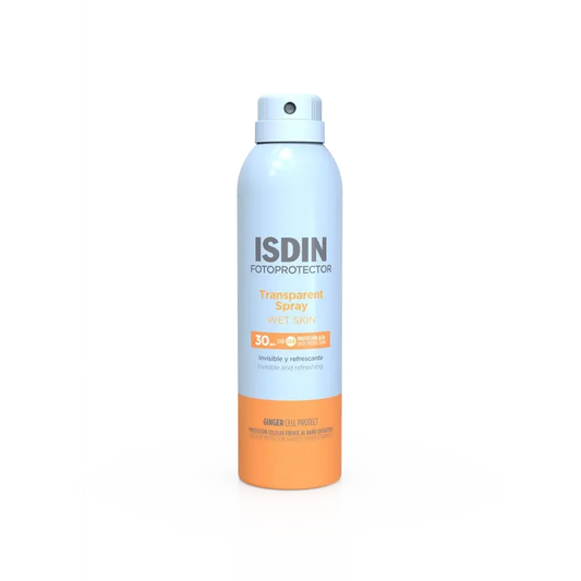 Isdin Transparent Spray Wet Skin Spf 30 250 Ml