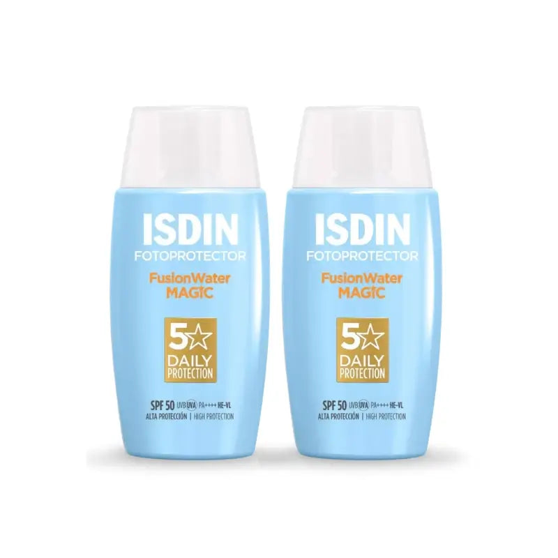 Isdin Fusion Water Magic Spf 50+ Fotoprotector 2 x 50 Ml