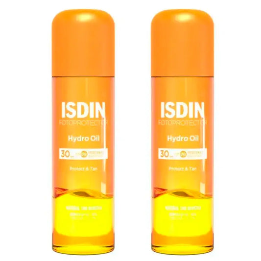 Isdin Hydro Oil SPF 30 Pack 2 x 200 Ml