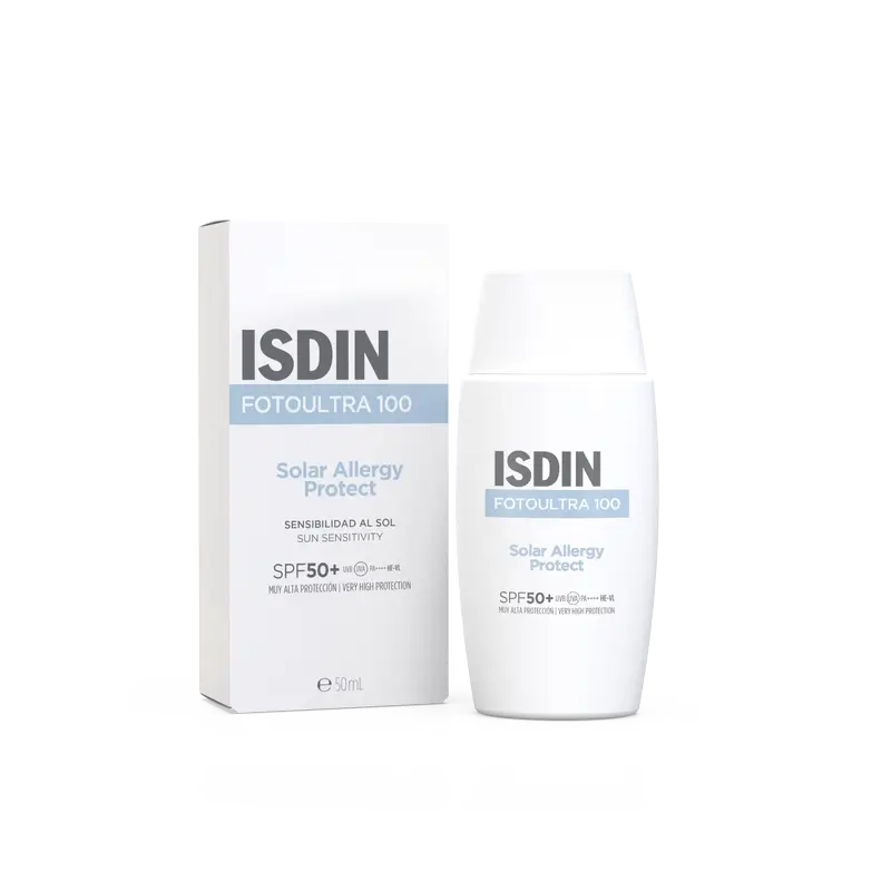 Isdin FotoUltra 100 Solar Allergy Fusion Fluid Spf50+, 50 ml