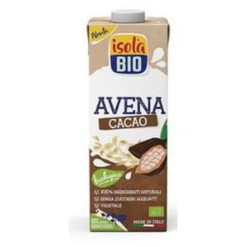 Isola Bebida Vegetal De Avena Y Cacao 1Lt 6Uds. Bio S/A