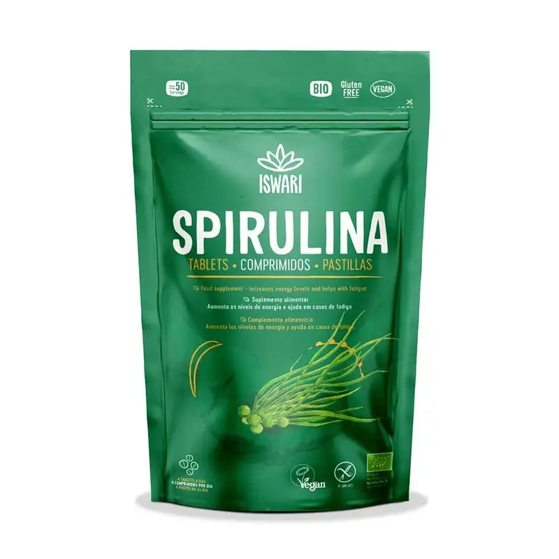 Iswari Spirulina Bio Es, 200 Tabletas De 100 Gr