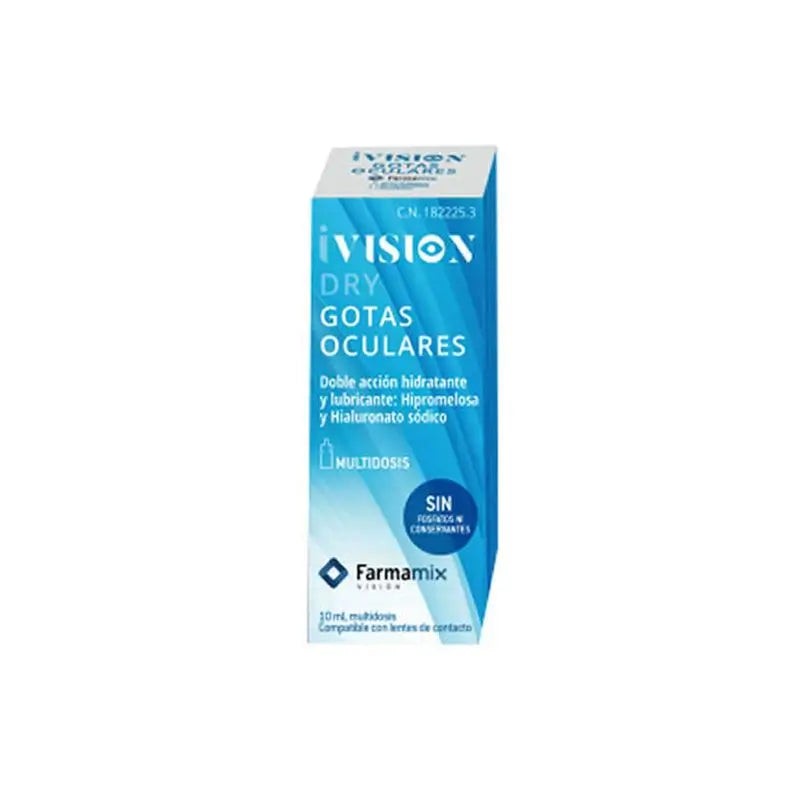 Ivision  Dry Gotas Oculares, 10 ml