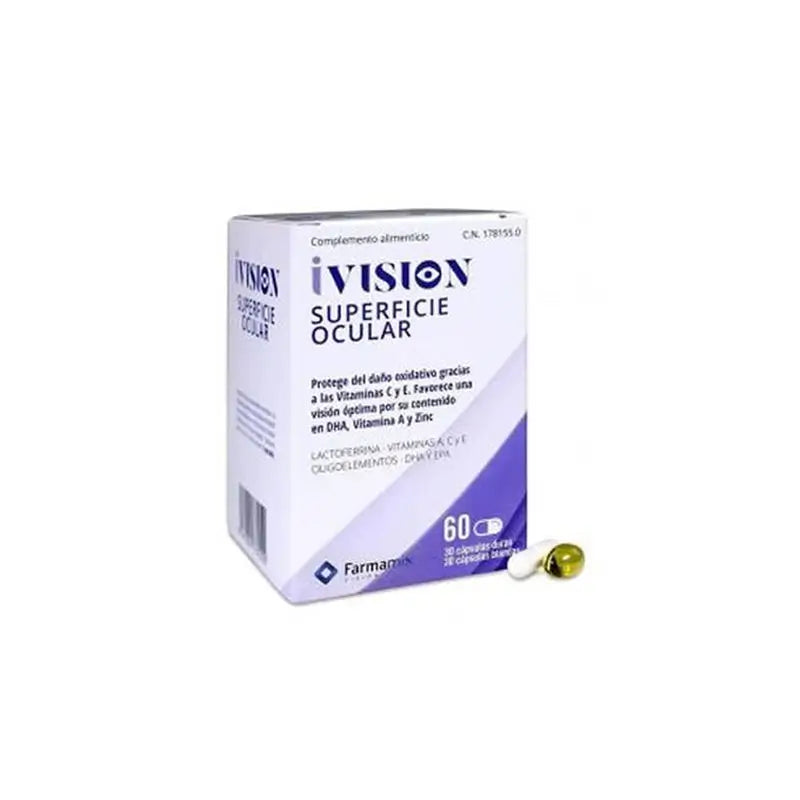 Ivision  Superficie Ocular, 60 cápsulas