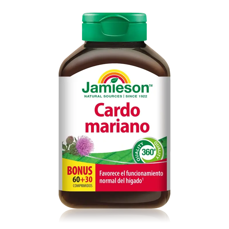 Jamieson Cardo Mariano 450Mg , 90 comprimidos