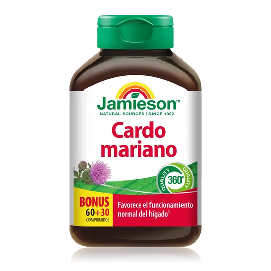 Jamieson Cardo Mariano 450Mg , 90 comprimidos