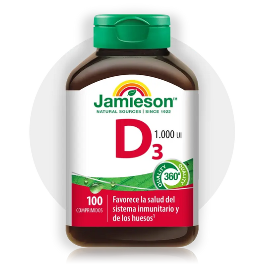 Jamieson Vitamina D3 1000 Ui , 100 comprimidos