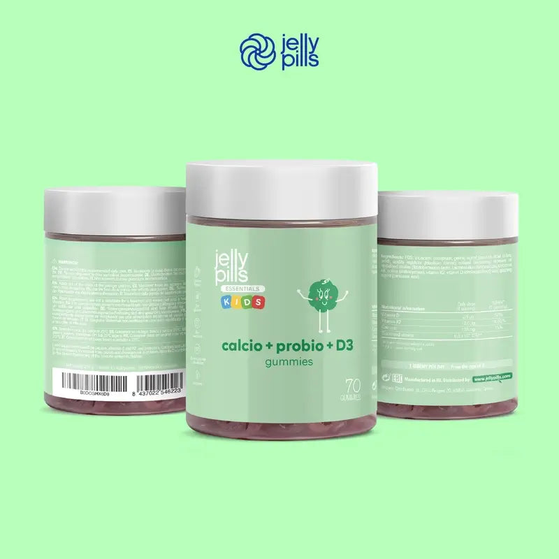 Jelly Pills Caclium+D3+K2+Propbio Kids , 70 gummies