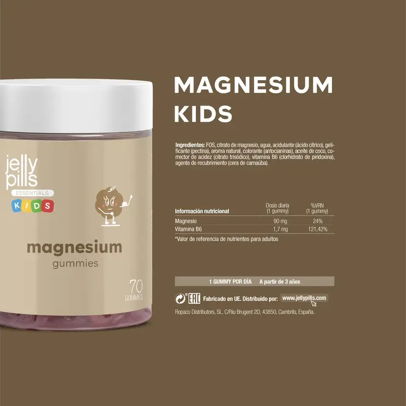 Jelly Pills Magnesium Kids , 70 gummies