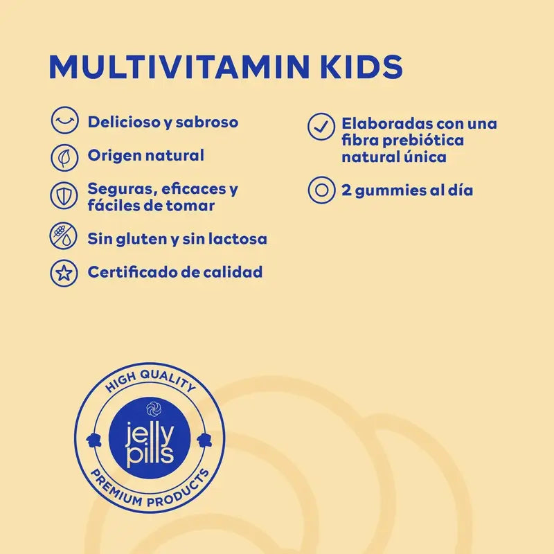 Jelly Pills Multivitamina Kids , 70 gummies