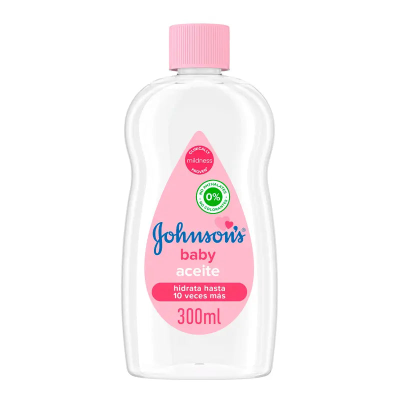 Johnson'S Baby Aceite Regular, Deja la Piel Suave y Sana, Ideal Para Pieles Delicadas, 500 ml