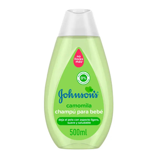 Johnson'S Baby Champú Camomila, Ideal Para Toda la Familia, 500 ml