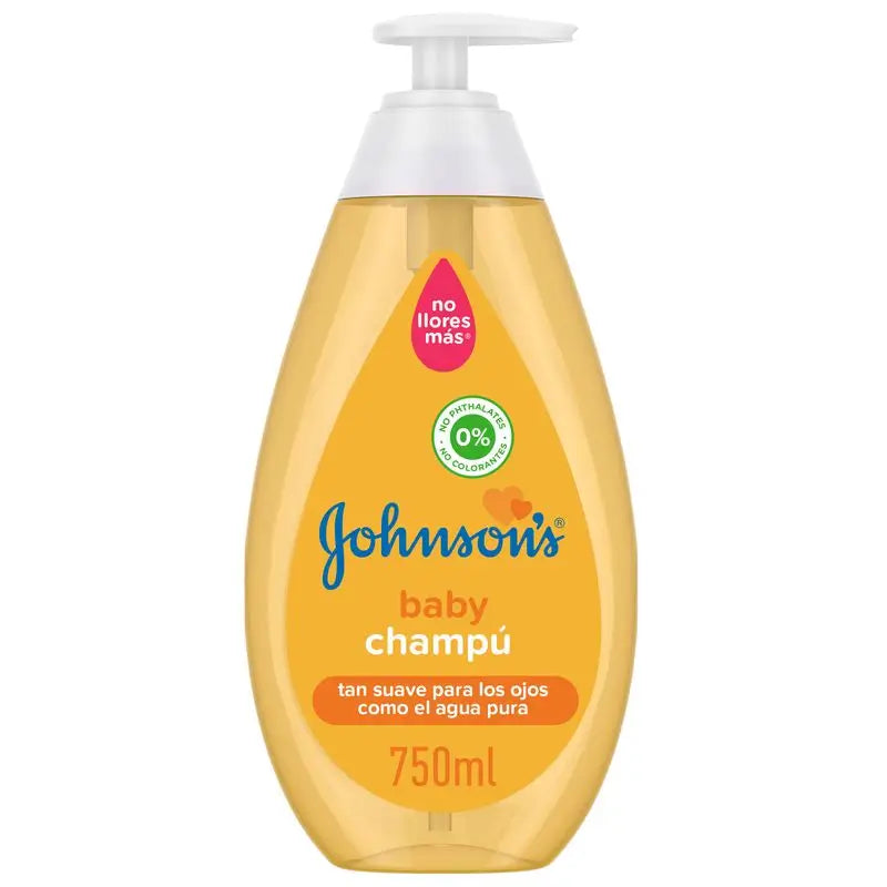 Johnson'S Baby Champú Clásico, Pelo Suave, Brillante E Hidratado, 750 ml