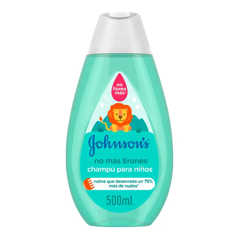 Johnson's Baby Champú Desenreda Cabello Largo o Rizado, 500 ml