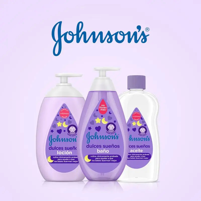 Johnson's Baby Gel de Baño Dulces Sueños Delicado Para la Piel, de Uso Diario, 750 ml