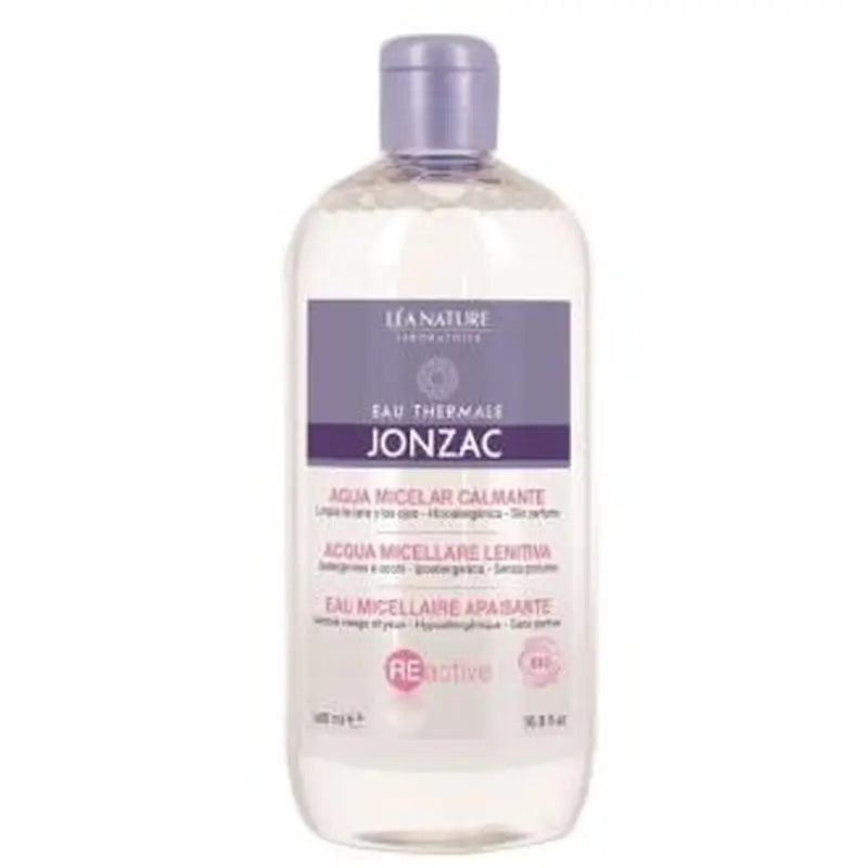 Jonzac Eco-Bio Reactive Agua Micelar Calmante 500Ml. Bio 