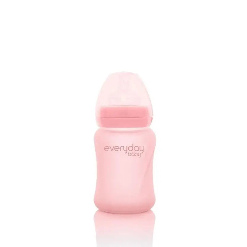 Joykids Biberón Cristal 150Ml Rosa Claro Everyday Baby