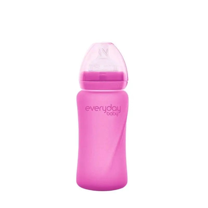 Joykids Biberón Cristal 240Ml Fucsia Termos Everyday Baby