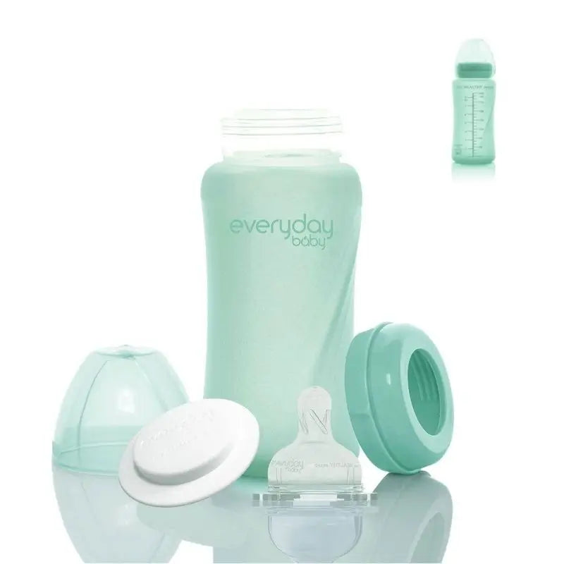 Joykids Biberón Cristal 240Ml Menta Everyday Baby