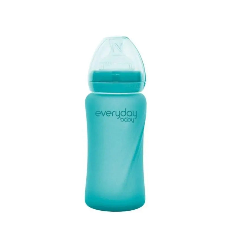 Joykids Biberón Cristal 240Ml Turquesa Termos Everyday Baby