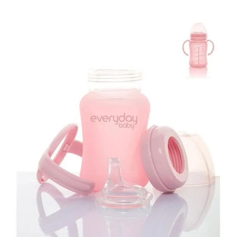 Joykids Taza Entrenamiento Cristal 150Ml Rosa Claro Everyday Baby