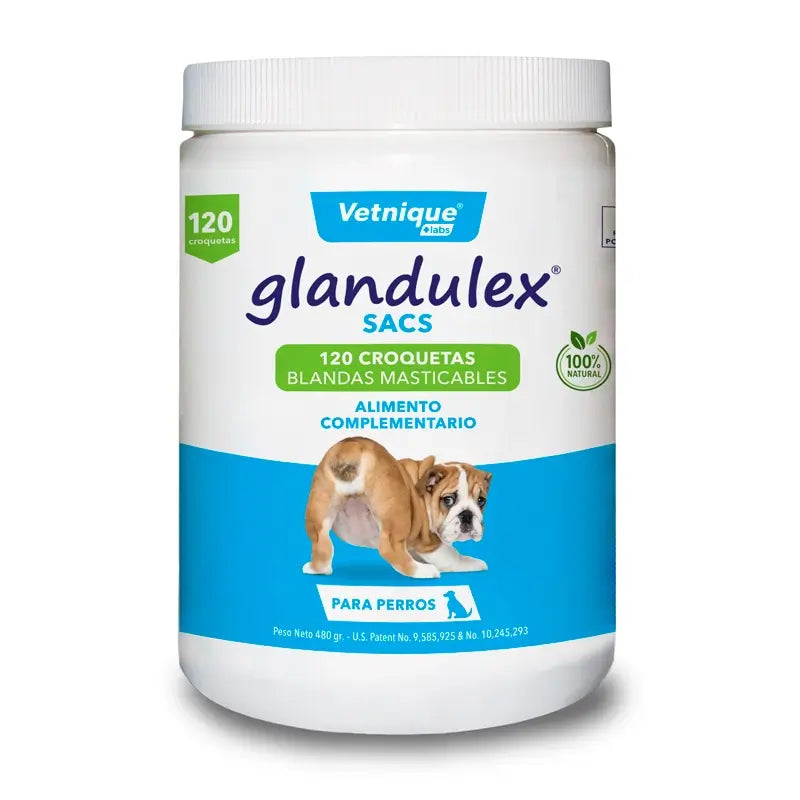 JTPharma Glandulex Croquetas, 120 unidades